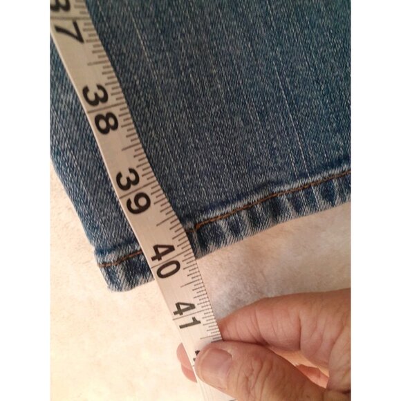 Vtg Lucky Brand Easy Rider Button Fly Stretch Straight Leg Jeans Med Wash 10/30 - Picture 4 of 14